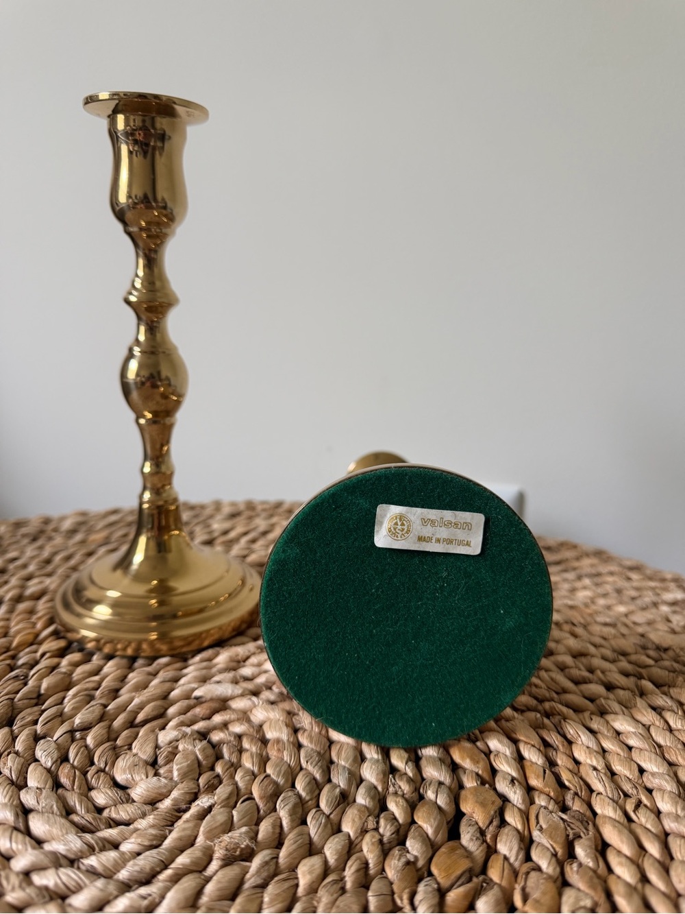 Vintage Brass Candlestick Holders - Picture 2 of 3